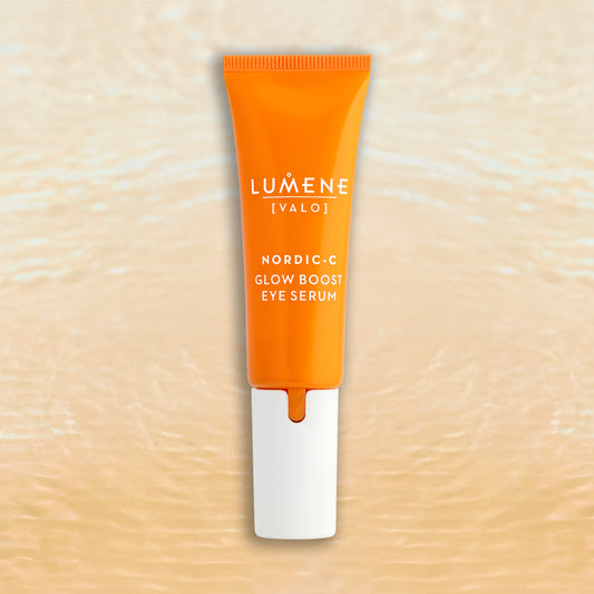 LUMENE VALO GLOW BOOST сироватка для шкіри навколо очей для всіх типів шкіри