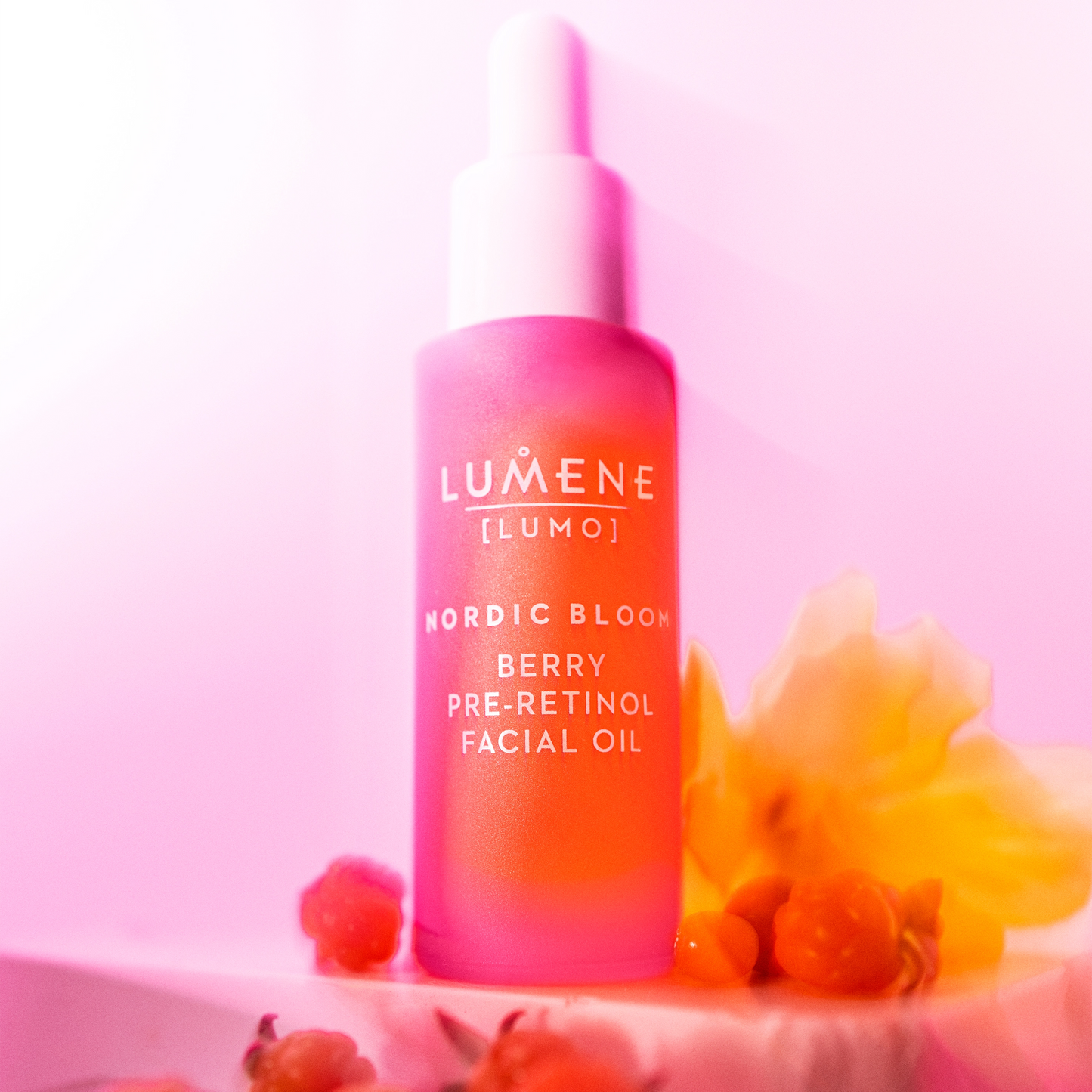 LUMENE LUMO BERRY PRE-RETINOL відновлююча олія для всіх типів шкіри