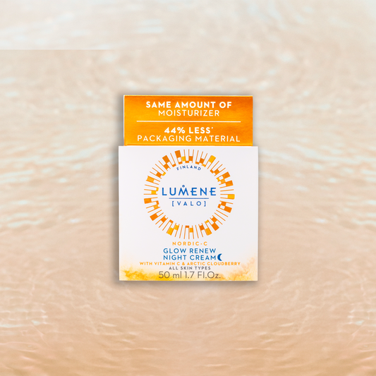 LUMENE VALO GLOW RENEW крем нічний для сяяння шкіри