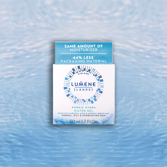 LUMENE LAHDE NORDIC HYDRA аква-гель зволожуючий та освіжаючий для нормальної жирної шкіри_new