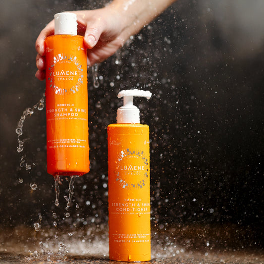 LUMENE VALO кодиціонер зміцнення та блиск для нормального та пошкодженого волосся