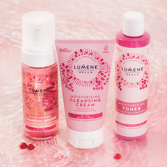 LUMENE HELLA крем очищуючий відновлюючий для сухої шкіри