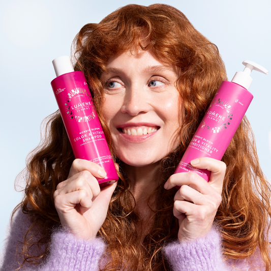 LUMENE LUMO кондиціонер колір та відновлення для фарбованого волосся