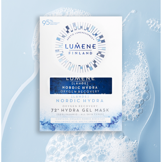LUMENE LAHDE OXYGEN RECOVERY 72H гель-маска киснева зволожуюча