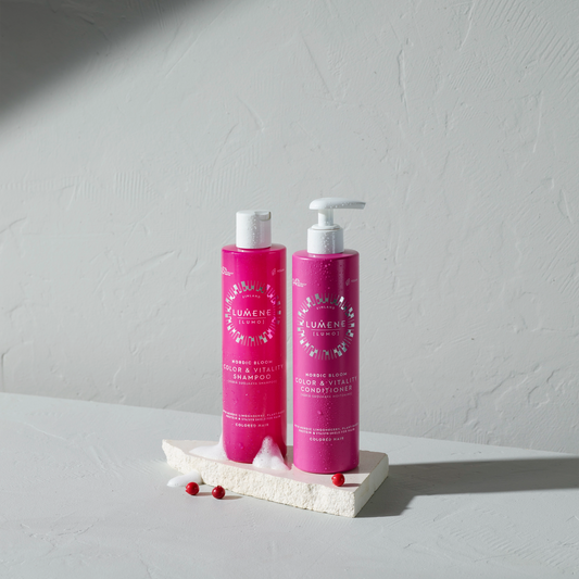LUMENE LUMO шампунь колір та відновлення для фарбованого волосся