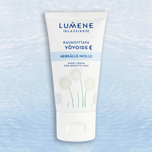 LUMENE KLASSIKKO крем нічний для чутливої шкіри