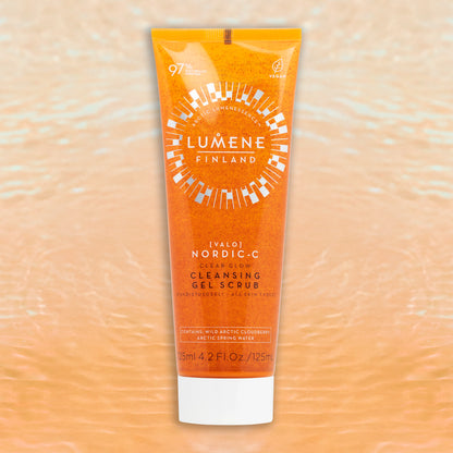 LUMENE VALO CLEAR GLOW CLEANSING GEL SCRUB гель-скраб очищуючий для сяяння шкіри
