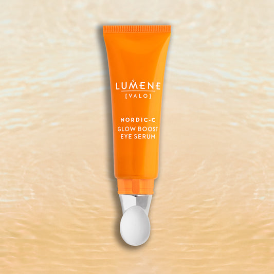 LUMENE VALO GLOW BOOST сироватка для шкіри навколо очей для всіх типів шкіри